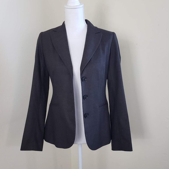 Teenflo Jackets & Blazers - Teenflo Three Button Single-Breasted Blaze Gray Size 4